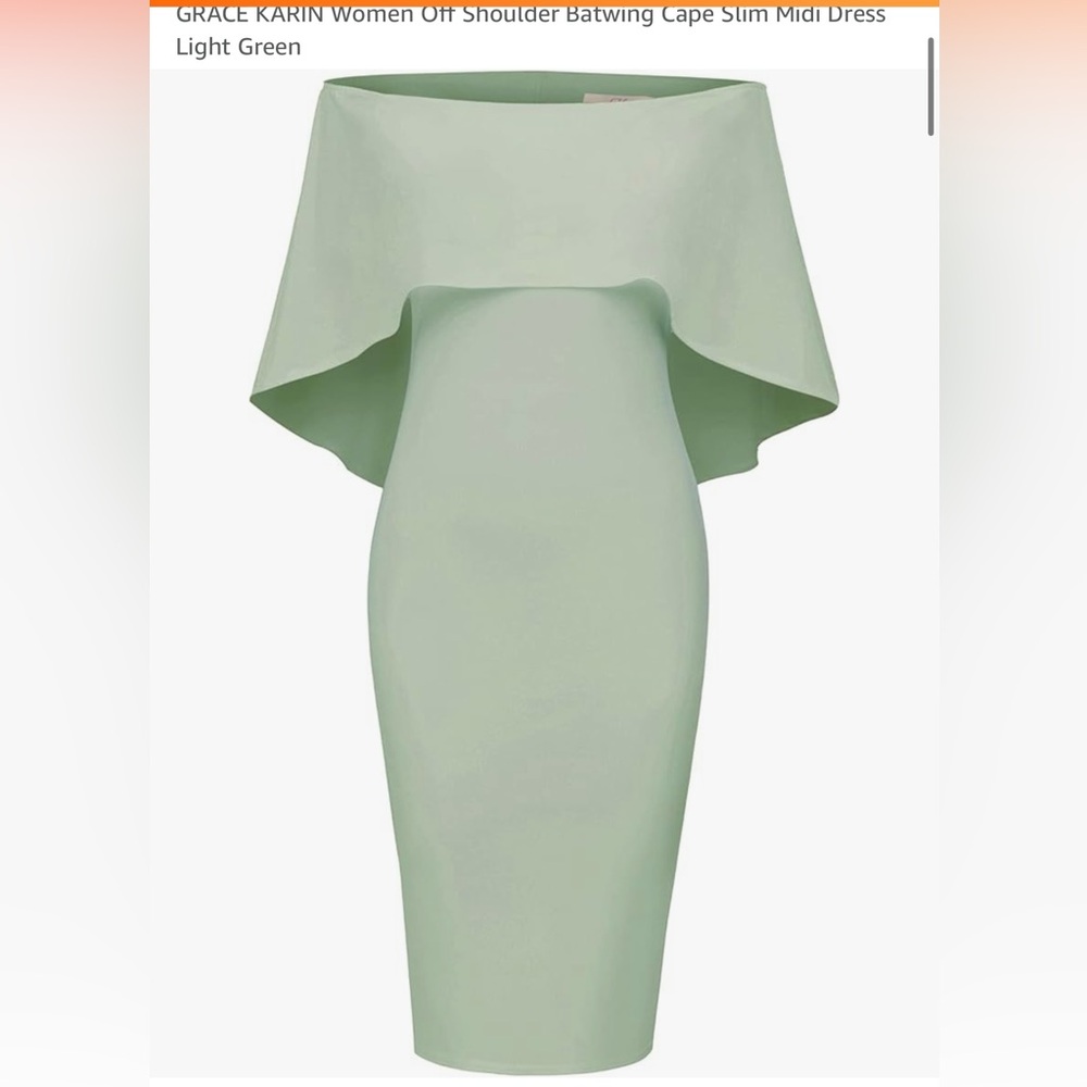 Grace Karin Light Mint Dress Perfect dresss for Spring events 2 XL